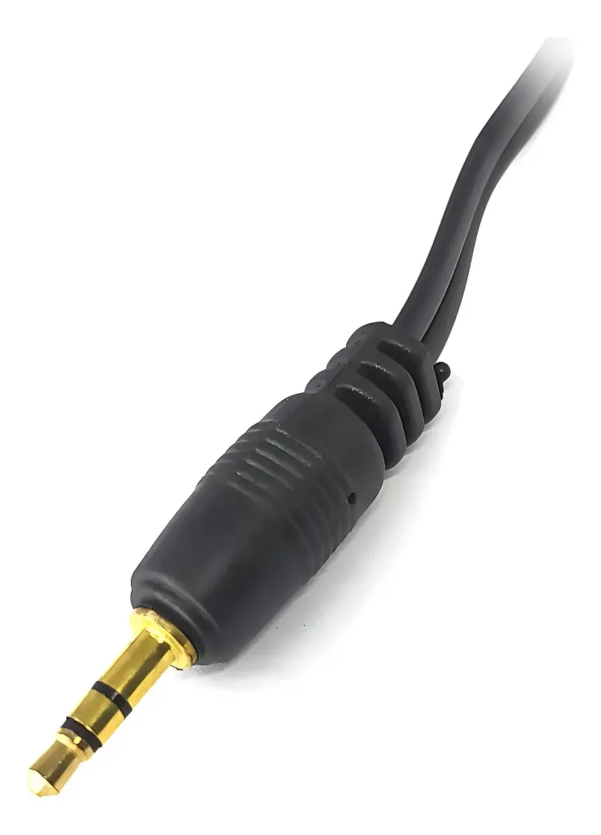 Cabo P2x2rca 5mts Borracha 7899718703531