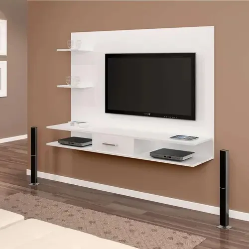 Painel Para Tv Até 42 Polegadas Tango Branco