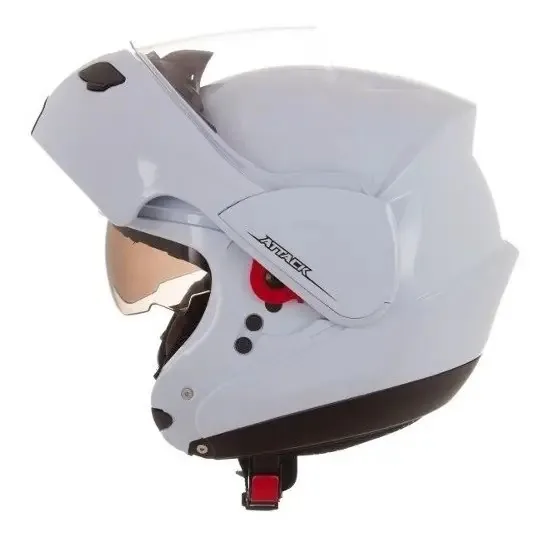 Capacete Attack Solid Pro Tork Escamoteavel