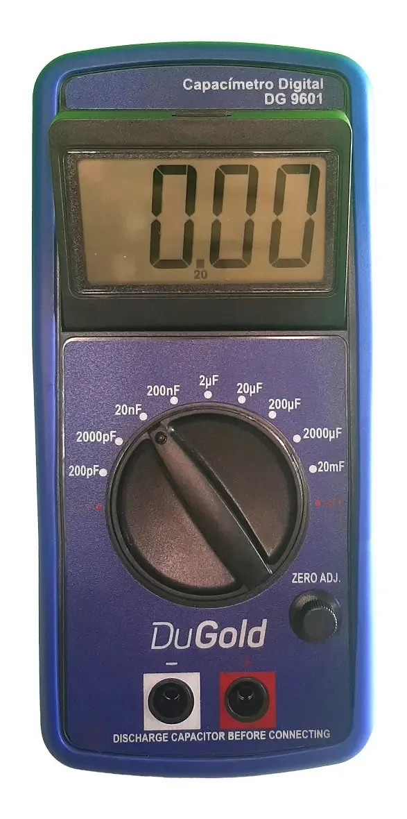 Capacímetro Digital Dugold DG9601 Refrigeração Ar Condicionado LCD