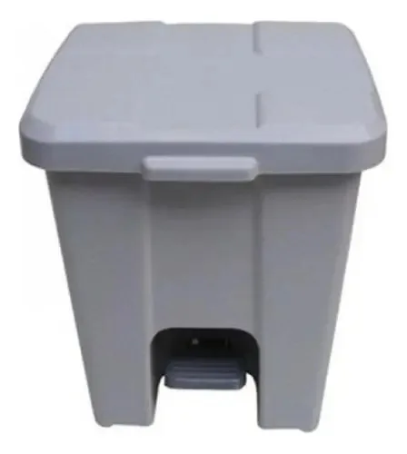 Cesto Quadrado Com Pedal 15l (p15)