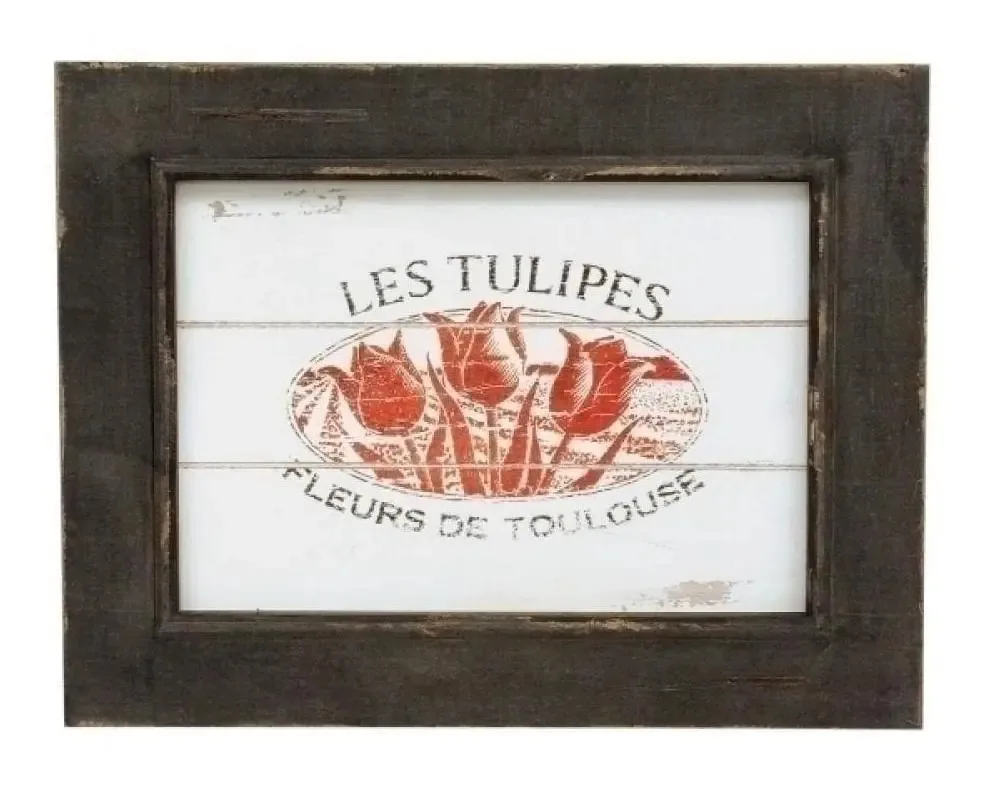 Quadro Decorativo De Madeira Lc0035