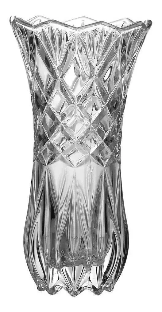 Vaso Decorativo De Vidro 10cm X 19cm