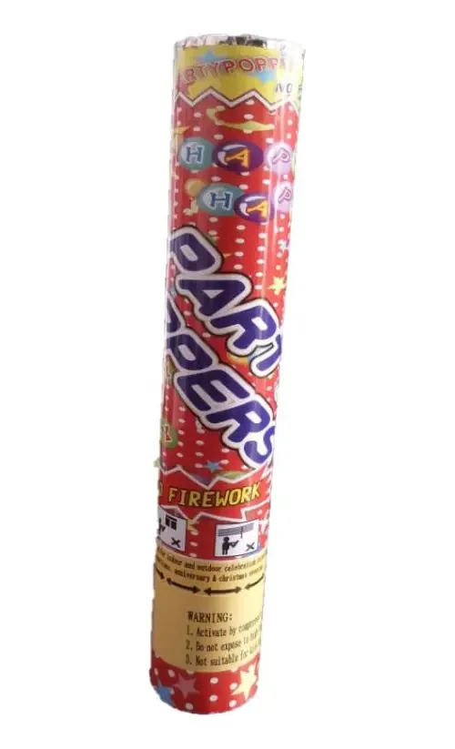Lança Confete Coração Laminado 28cm