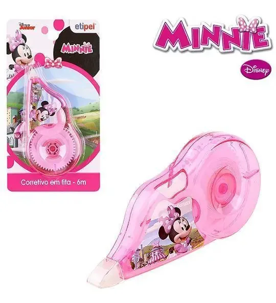 Fita Corretivo 5mmx6m Minnie Cartela