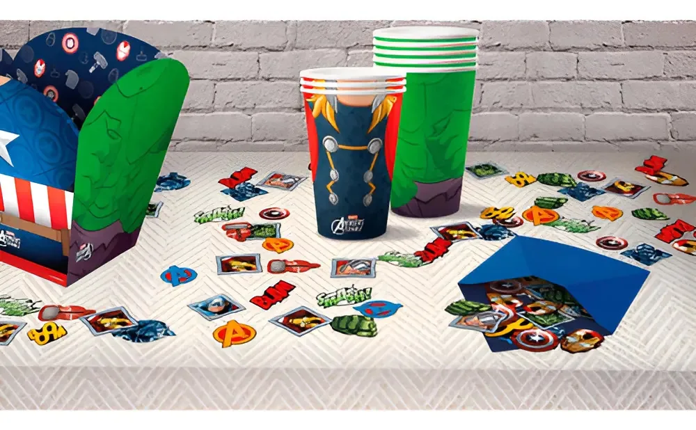 Confete De Papel Avengers