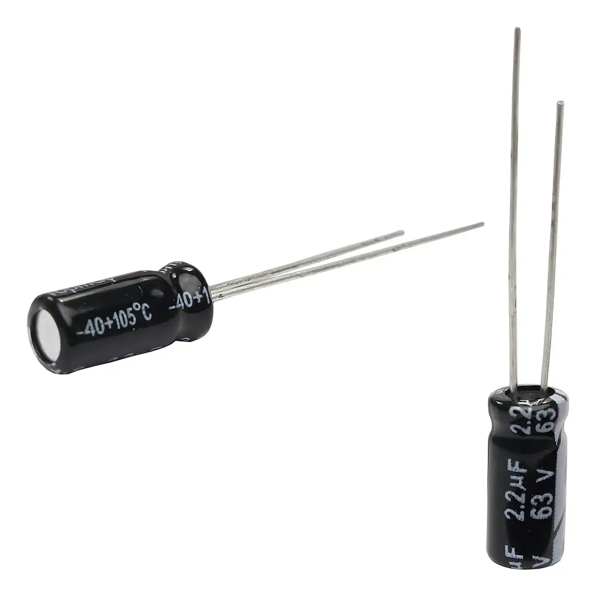 Kit 50 Capacitores Eletrolíticos 2,2uF 63V 105°C ChipSCE