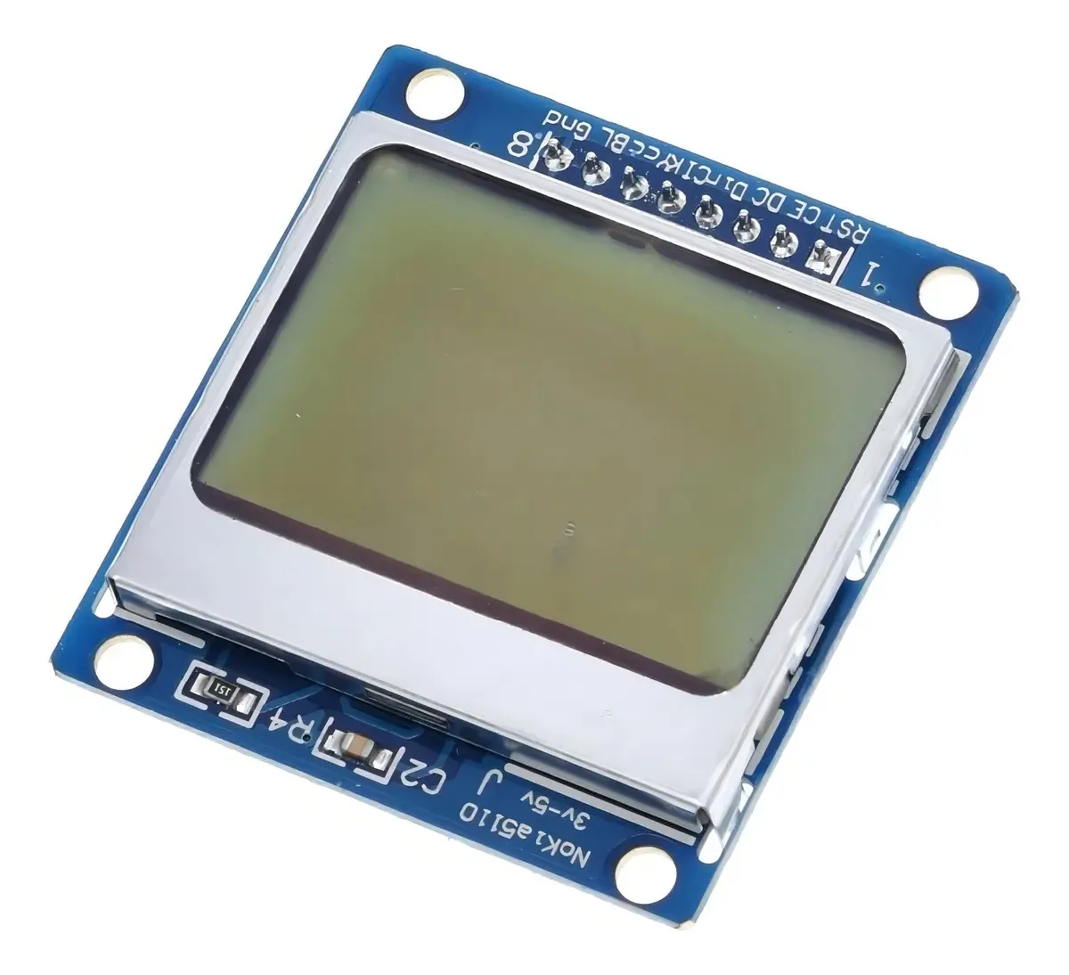 Display Lcd 5110 84x48 Azul Para Nokia E Projetos Arduino