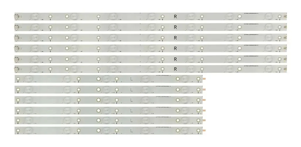 Kit Barras LED ChipSCE para TV 50” Modelos Le50u7970 e 50PUG6102