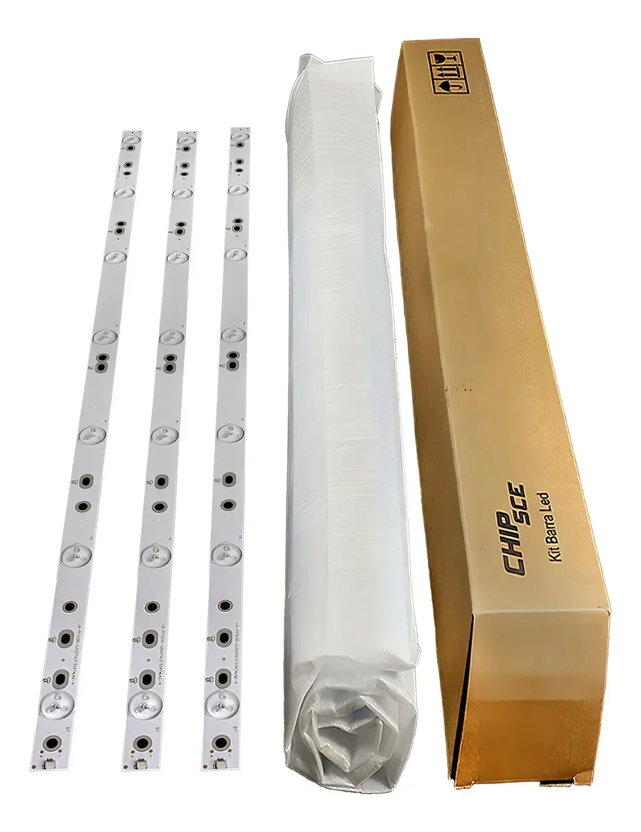 Kit Barras LED ChipSCE 32H1461 para TV 32" LE32H1461 com 7 LEDs
