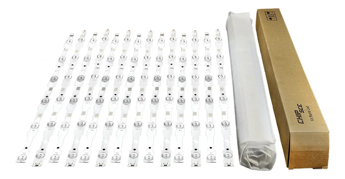 Kit Barras LED TV 55" Philips 55PUG6700 55PUG6300 55PUG7100 14 Peças