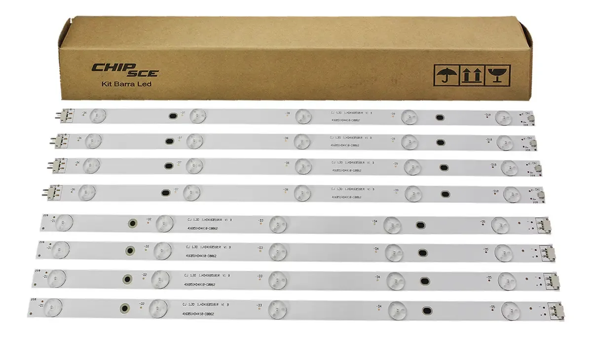 Kit Barras LED ChipSCE PH42B51 Para TV de 42" Com 8 Unidades