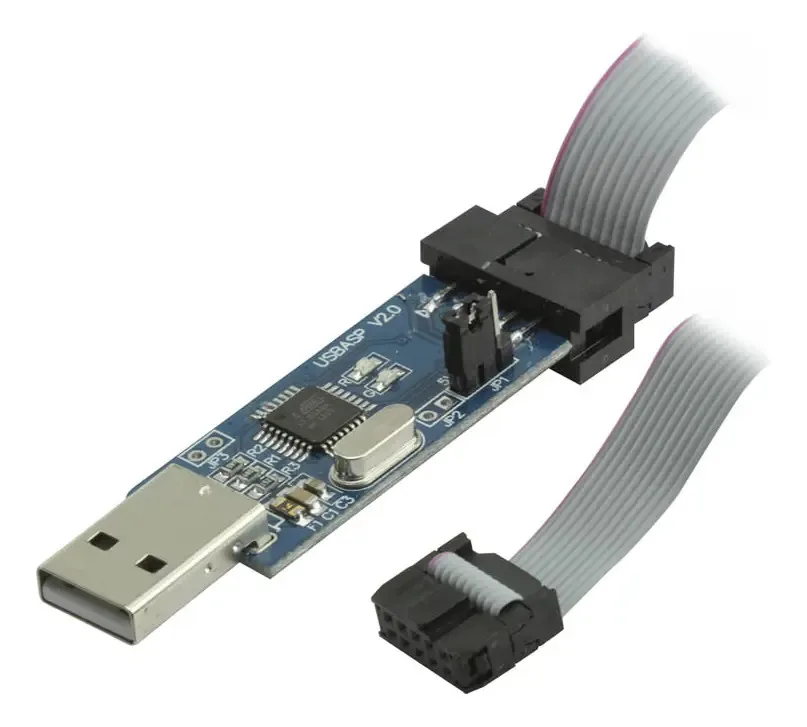 Gravador Avr Usbasp Programador Robótica Atmega - Roxo