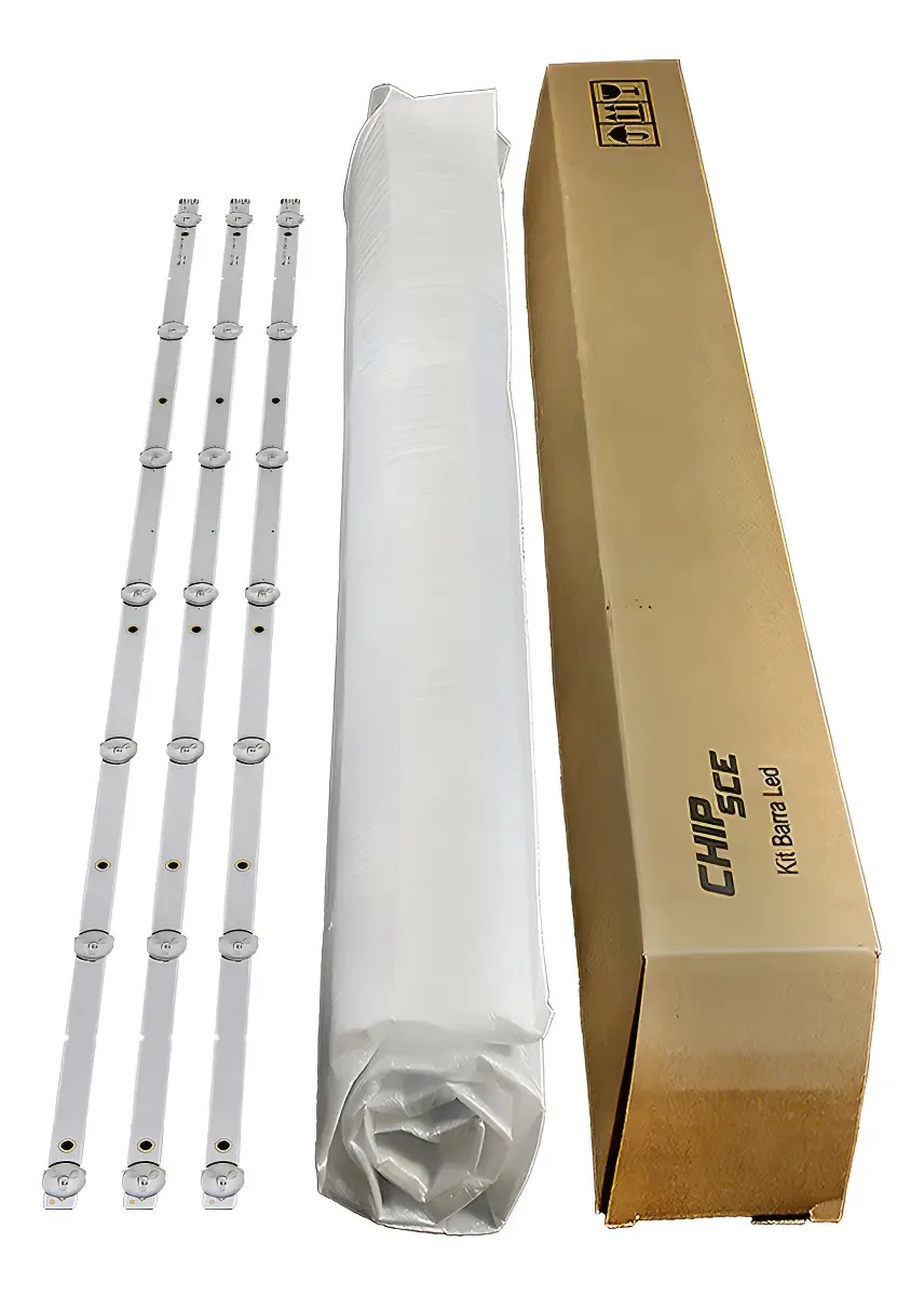 Kit 3 Barras Led 72 cm para TV ChipSCE PTV40E20 PTV40E21 Alumínio