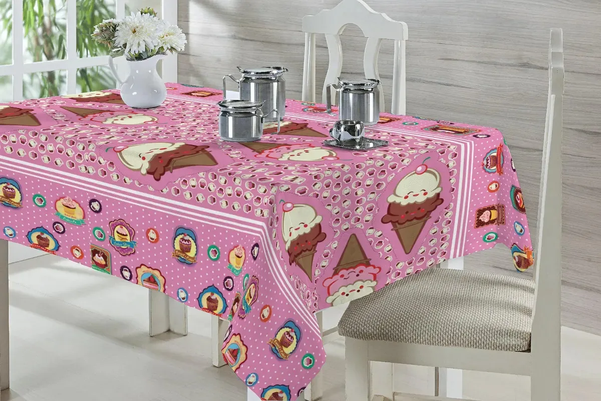 Toalha De Mesa Térmica Impermeável1,40m X 2,00m Doces