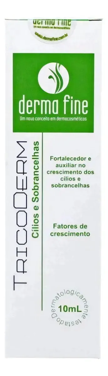 Tricoderm Cílios E Sobrancelhas Dermafine 10ml