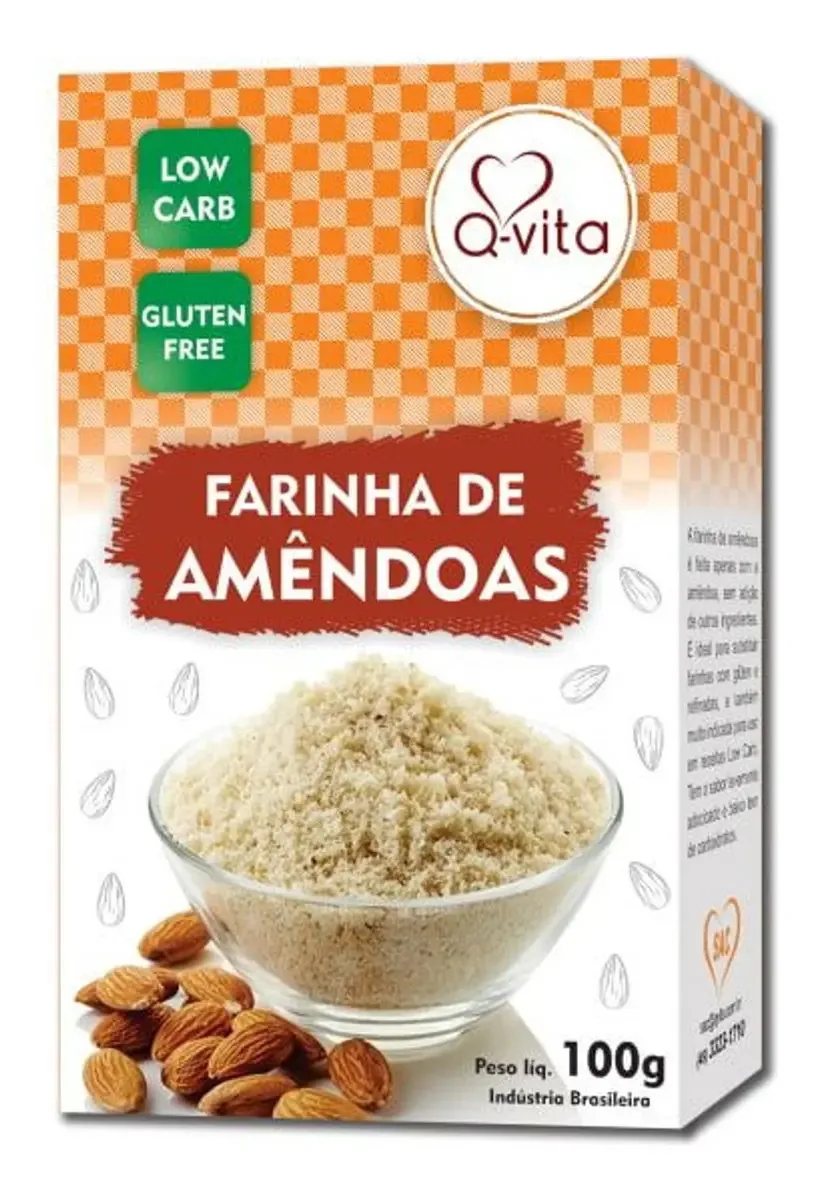 Farinha De Amendoas Qvita 100g