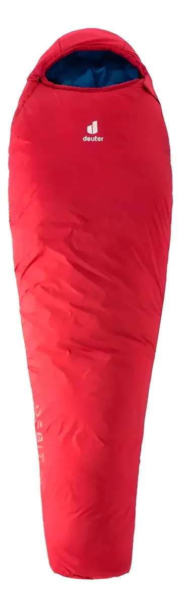 Saco de Dormir Orbit Deuter Sarcófago Vermelho -23°C Camping