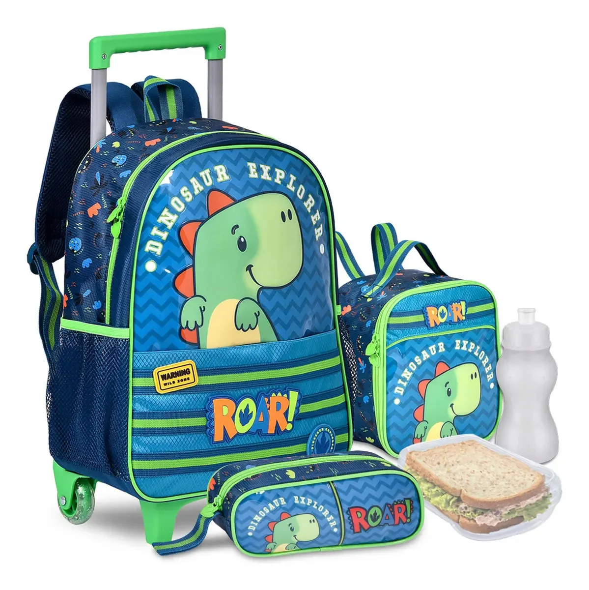 Kit Escolar 15 Dino Di24536kt