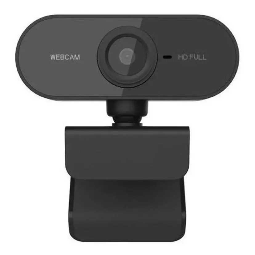 Webcam Com Microfone Visão 360º Full Hd 1080p