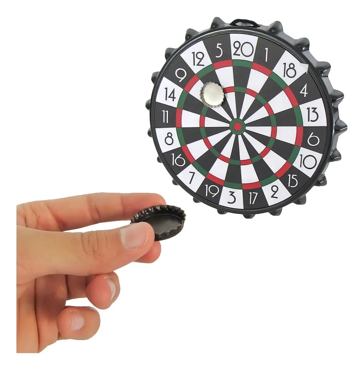 Alvo de Dardos Magnético Red Star 25cm Presente Divertido