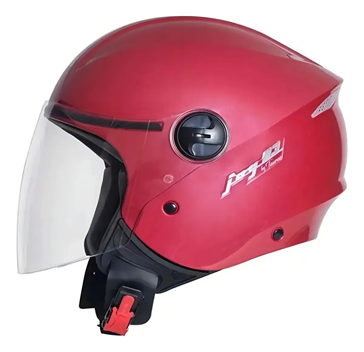 Capacete Joy 23 Vermelho 60 Aberto Taurus