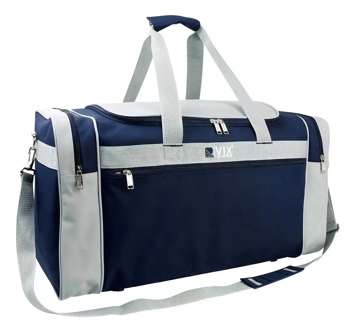 Bolsa Mala Sacola Família 30kg 80 Litros Big Viagem Passeio Cor Azul