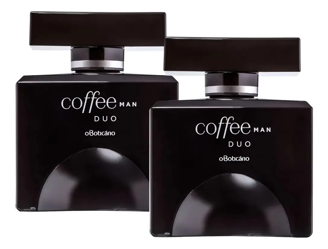 2 Perfumes Coffee Man Duo Colônia 100ml
