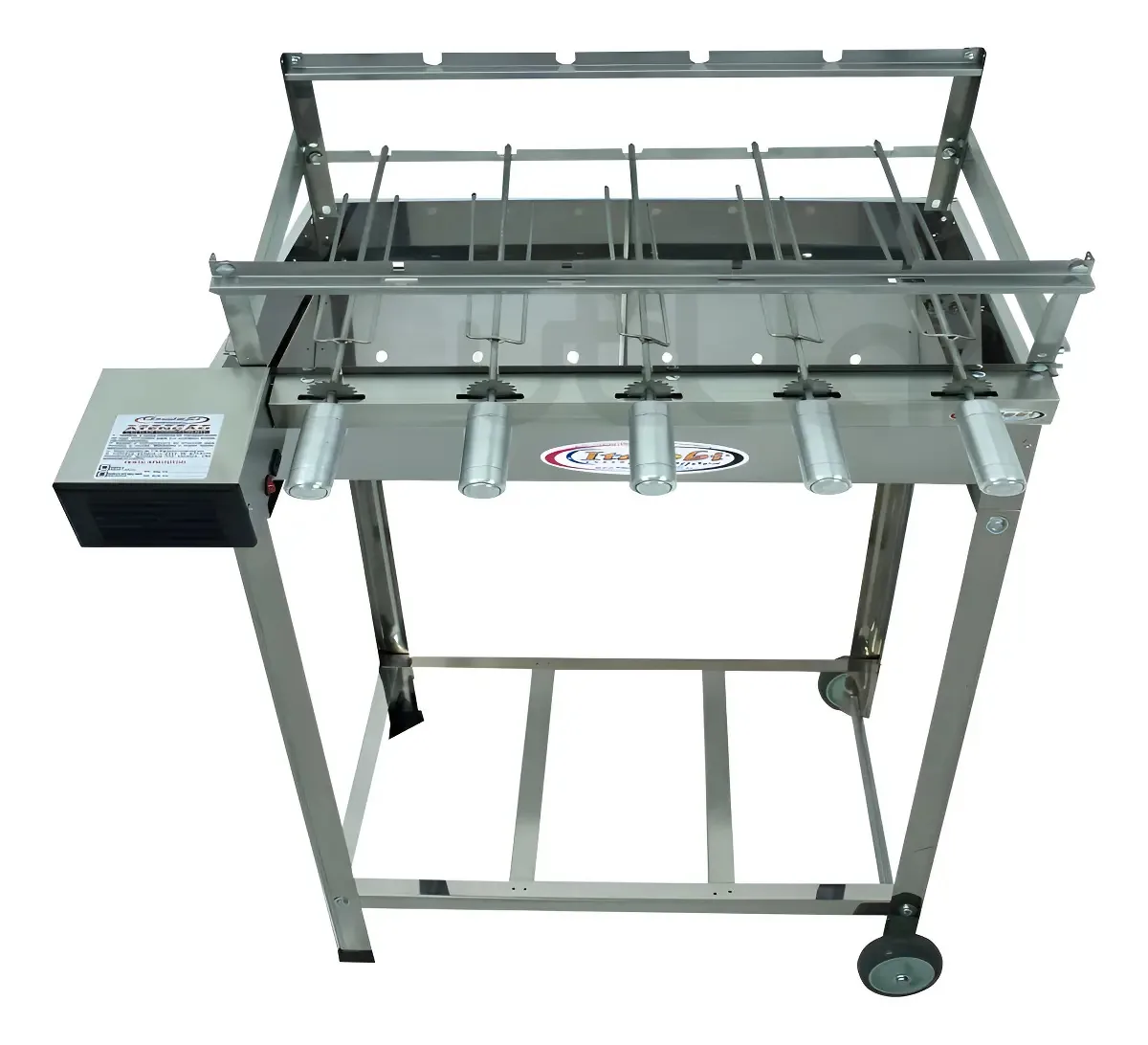 Churrasqueira Itagrill 5 Espetos Inox com Caçamba e Rodinhas
