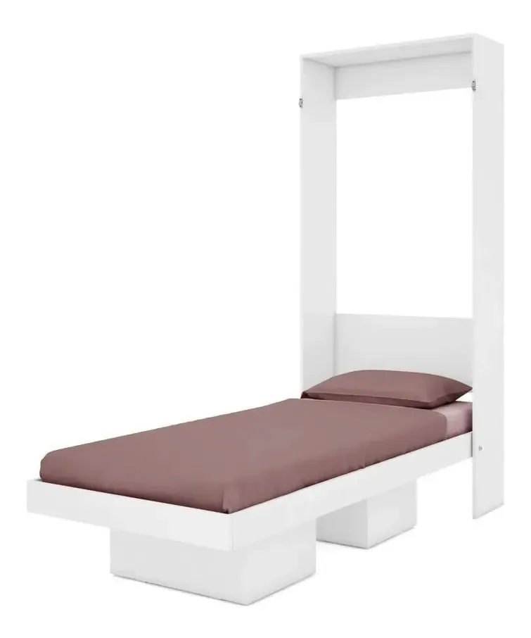 Cama Multifuncional Articulável Solteiro Manhattan Branco