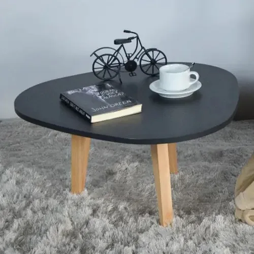 Mesa De Centro Munique Preto - Falkk