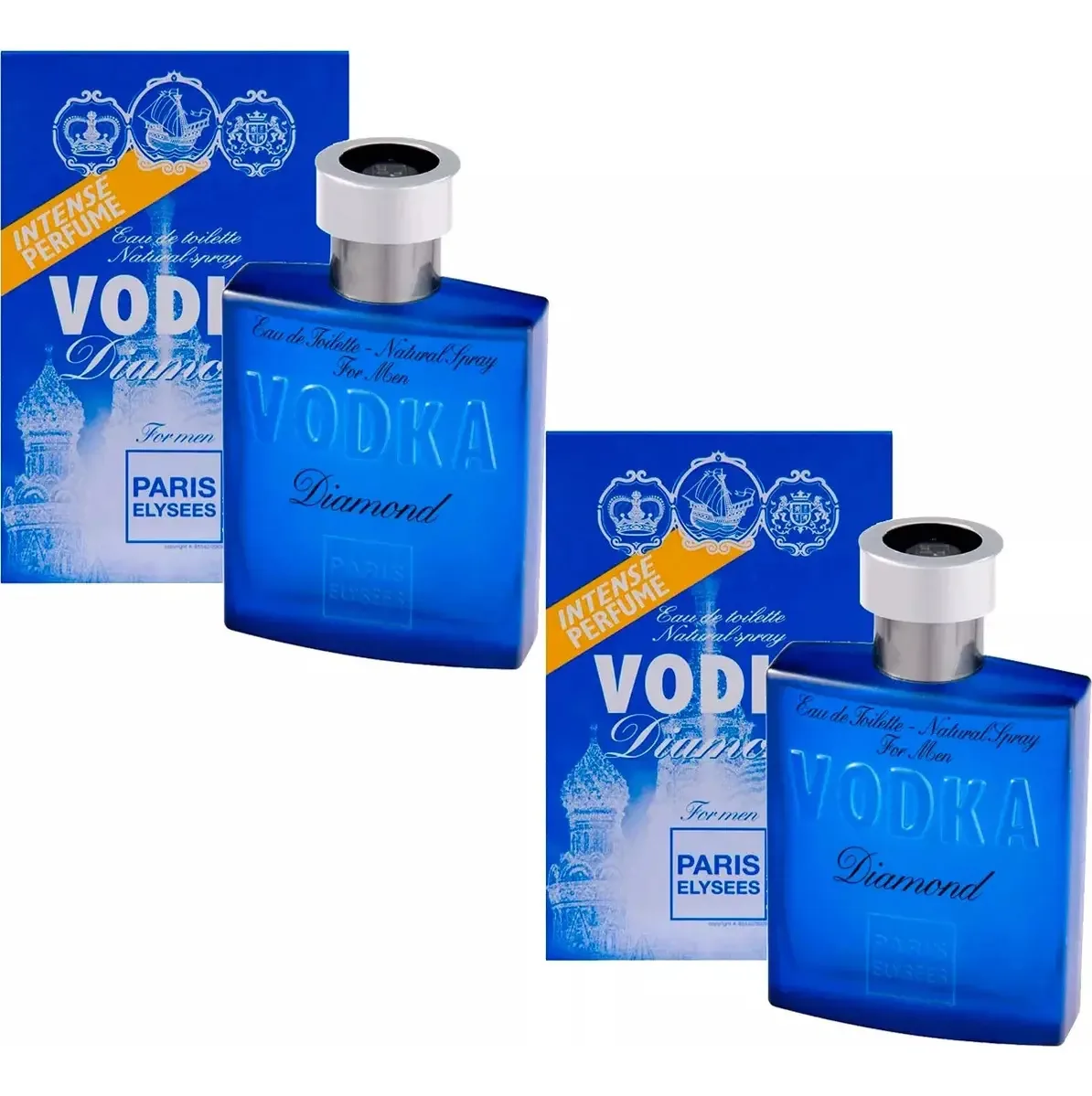 Com 2 Perfumes Paris Elysees Vodka Diamond 100ml