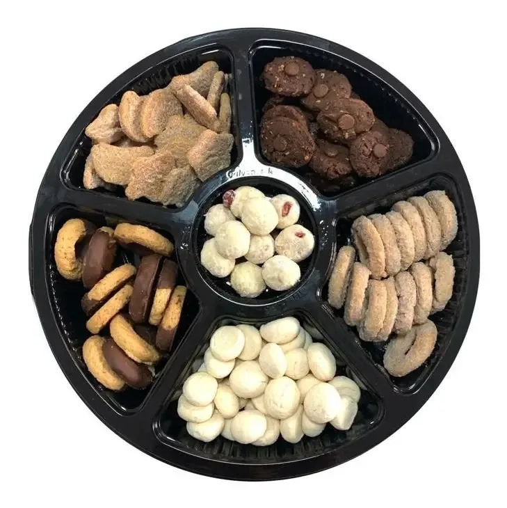 Bandeja Com Biscoitos Doces 400g Petit Four Artesanal Alta Confeitaria