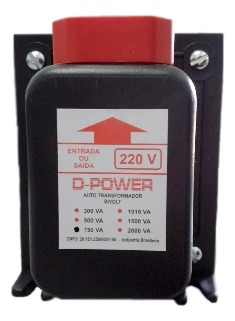 Auto Transformador Bivolt 750va