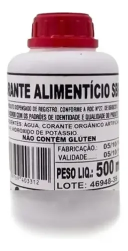 Corante Carmin 1lts