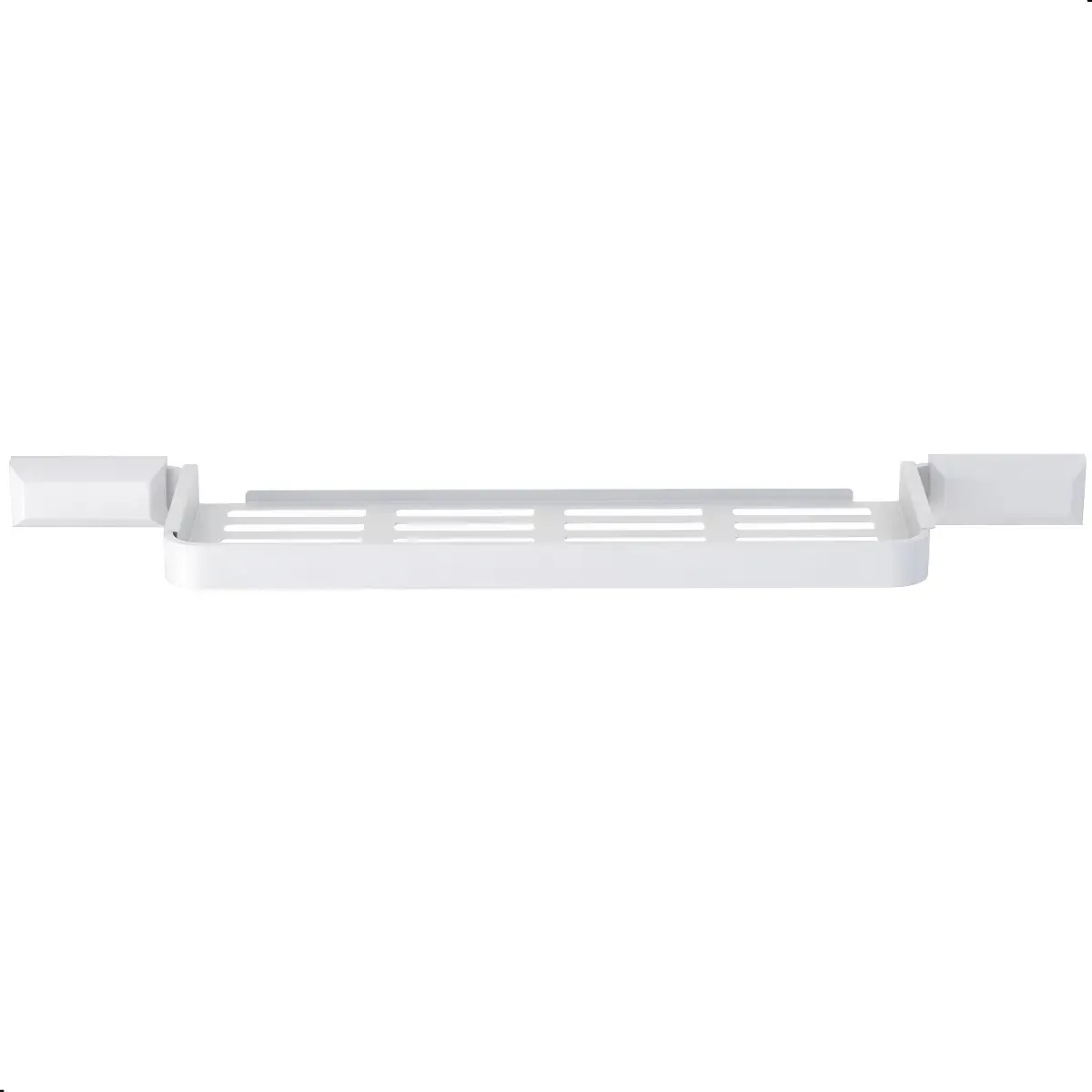 Suporte Porta Shampoo Para Banheiro Branco Empire