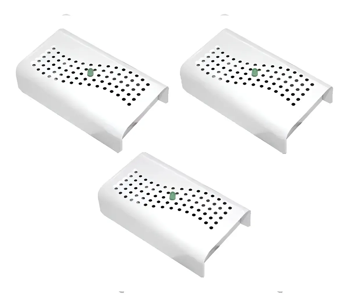 3u Anti Mofo Eletrônico Desumidificador Anti-ácaro E Fungos Cor Branco
