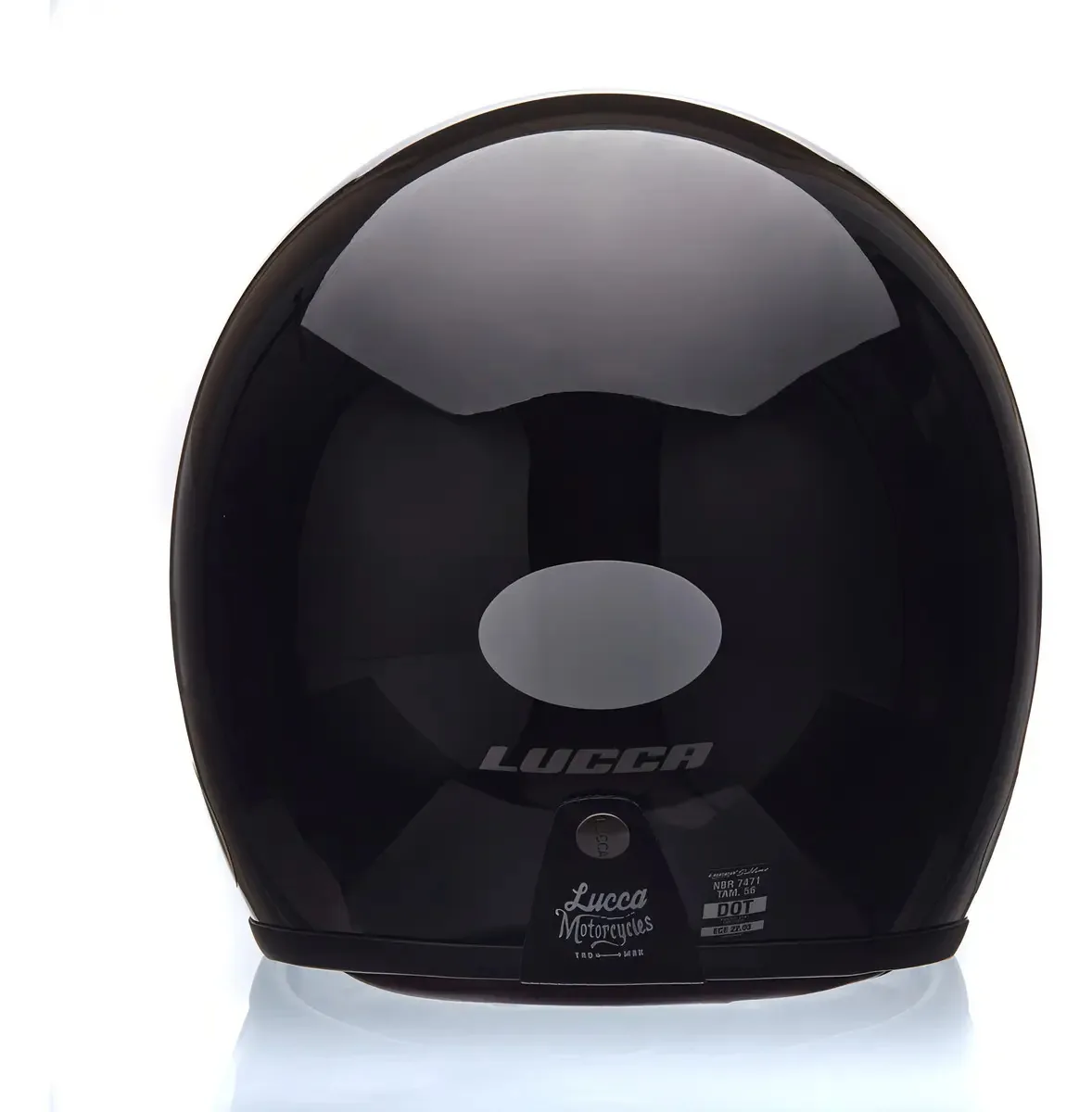 Capacete Lucca Sublime Glossy Black