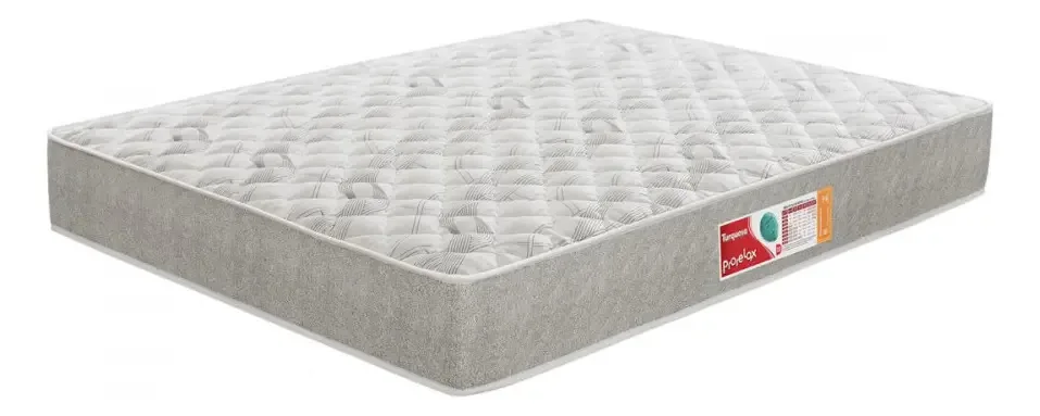 Colchão Casal 138cm D33 Turquesa Prorelax/Shark Colchões Cor Cinza
