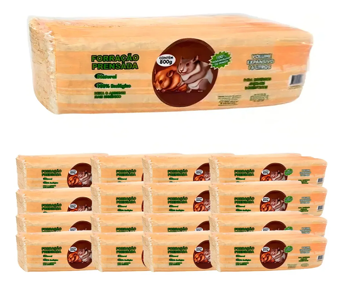 Serragem Prensada 800gr C/14un Pro Roe