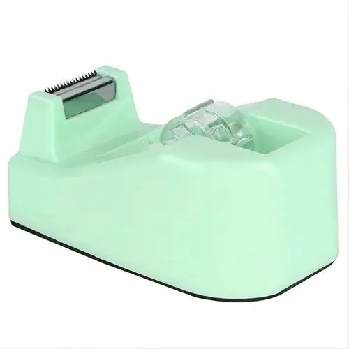Suporte Fita Adesiva Mesa Vmp Aço Verde Pastel Compacto resistente
