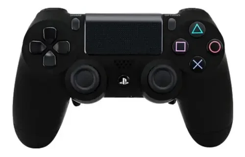 Controle Stelf Ps4 Com Grip Jet Black