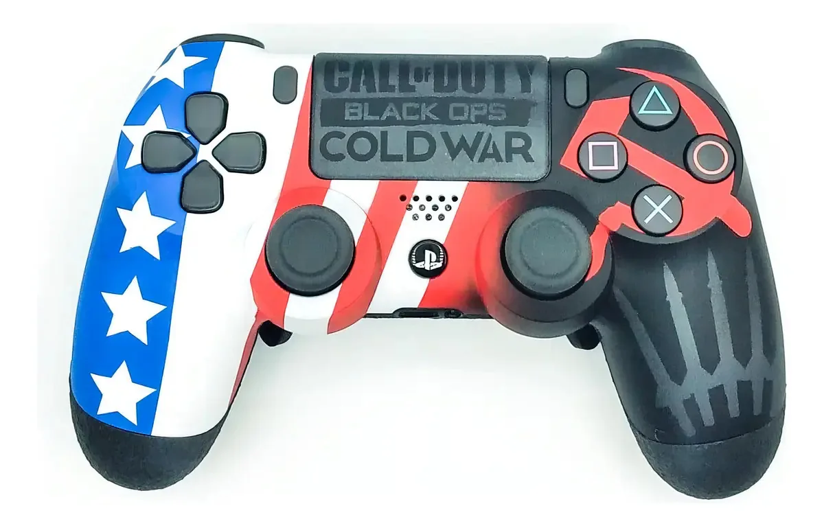 Controle Stelf Ps4 Com Grip Coldwar