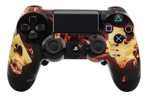 Controle Stelf Ps4 Com Grip Fire