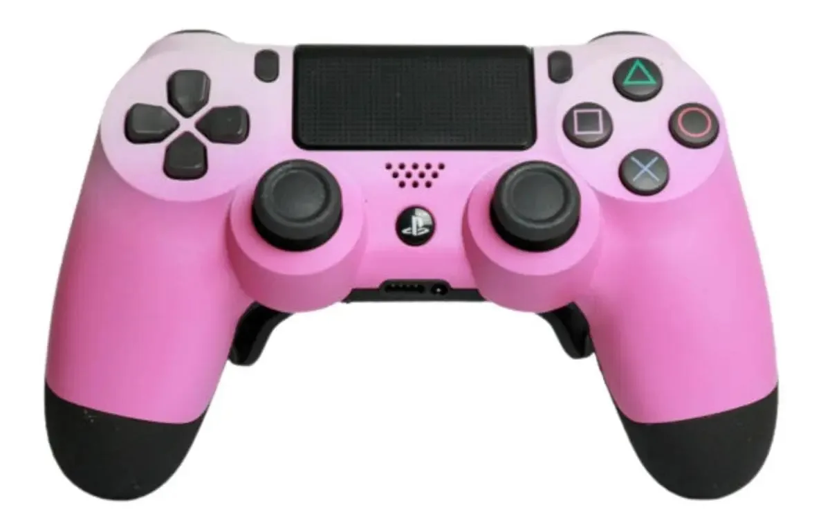 Controle Stelf Ps4 Com Grip Pink