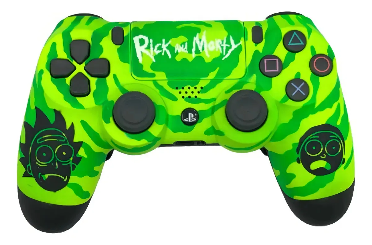 Controle Stelf Ps4 Rick And Morty Casual Controle Sem Paddle