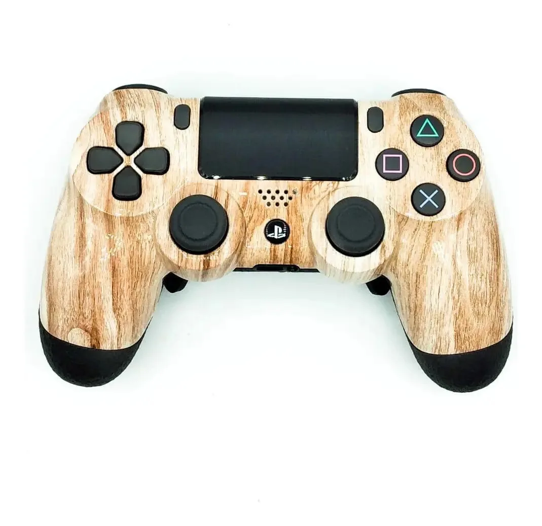 Controle Stelf Ps4 Wooden Casual Controle Sem Paddles