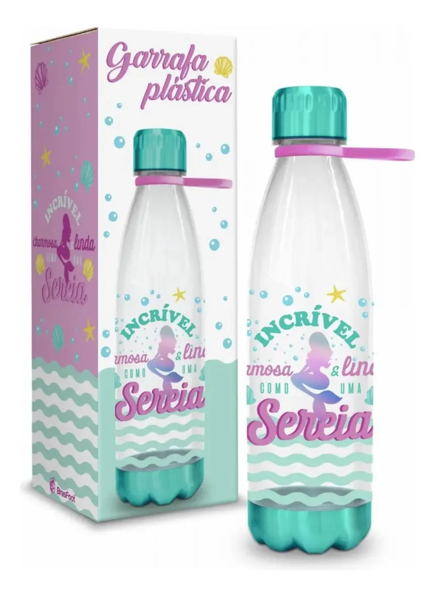 Garrafa Plástica - Sereia