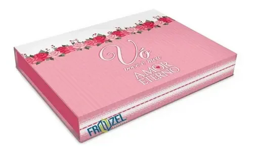 Caixa Porta Joias - Mãe - Vovó Amor Eterno - Brasfoot