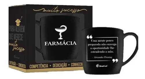 Caneca Brasfoot Curso Farmacia 253